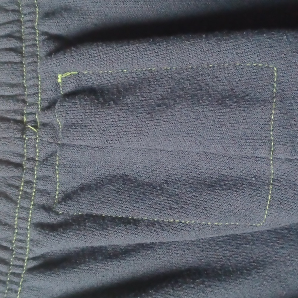 Cute Sweatpants Chevron Striped Leg Size Medium Jogger Track Pants Retro Aviator - Picture 11 of 13
